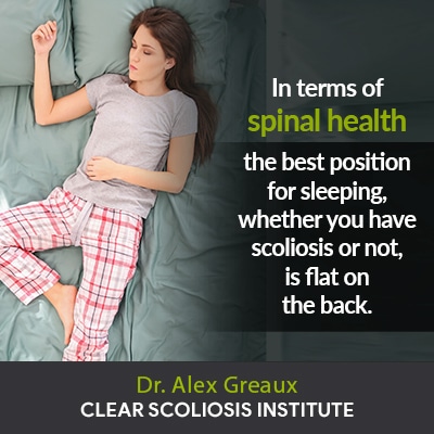 Best Sleeping Position For Scoliosis