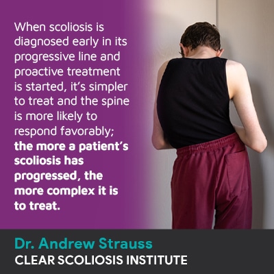 when scoliosis is diagnosed