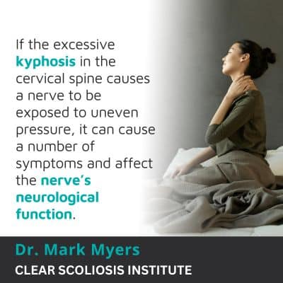 if the excessive kyphosis in