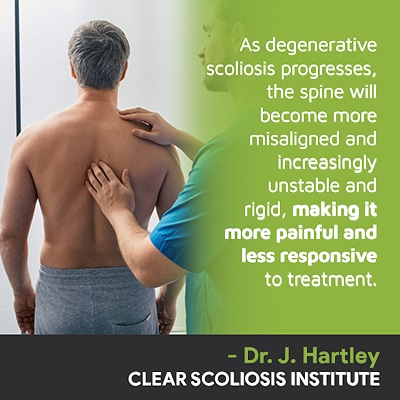 as degenerative scoliosis progresses