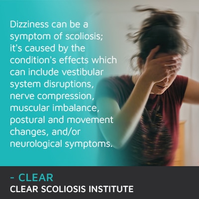 A visual representation of the quote from the text starting with “Dizziness can be a symptom"