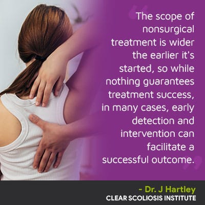 A visual representation of the quote from the text starting with “The scope of nonsurgical treatment"