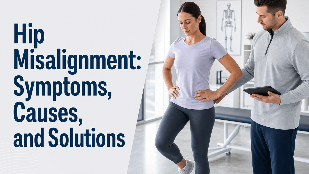 Hip Misalignment: Symptoms, Causes, and Solutions Image